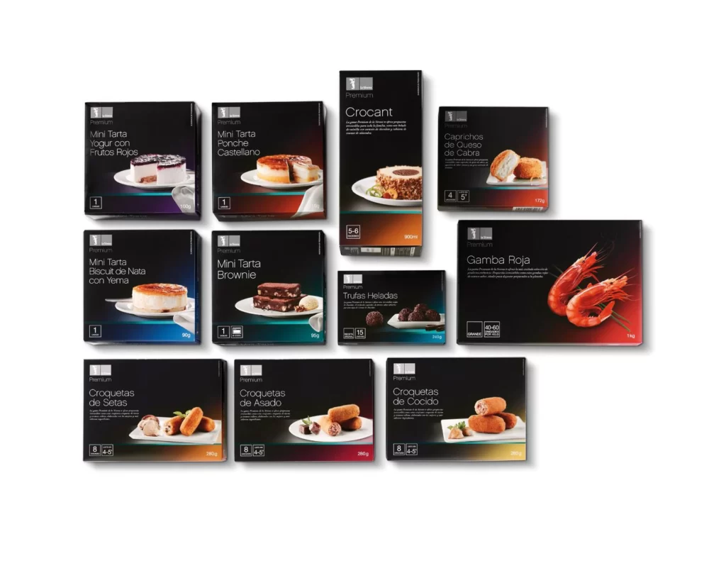 Pasta Snacks Premium Black Packaging