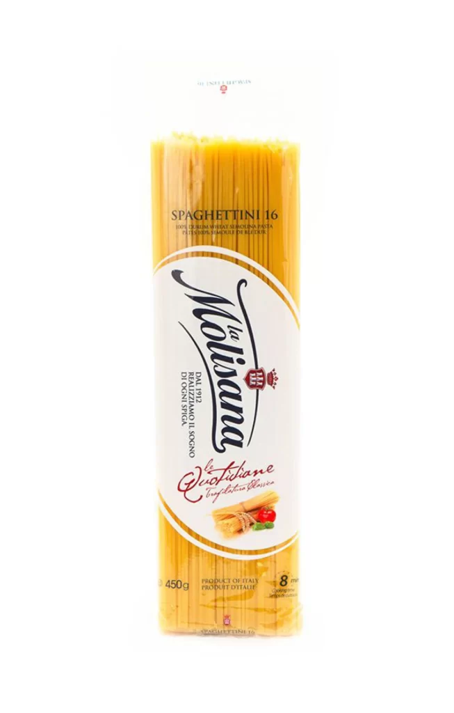 Pasta Spaghetti Brand Yellow White Red