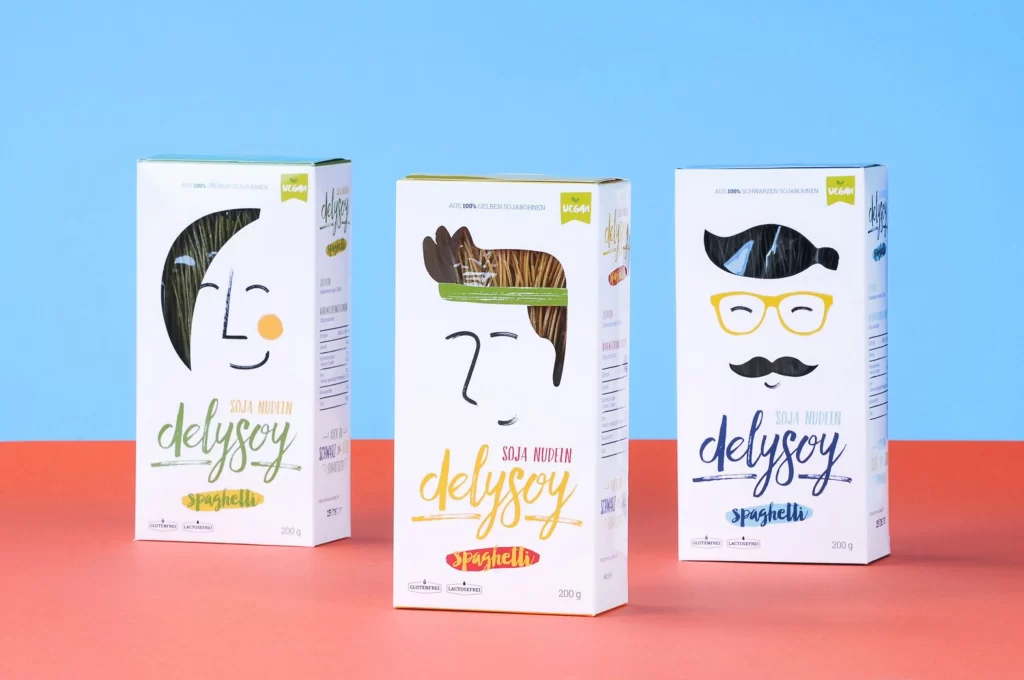 Pasta Spaghetti Delysoy Colorful Illustration