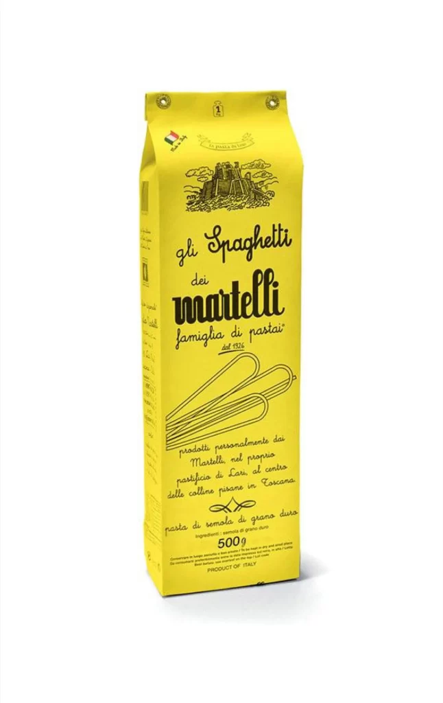 Pasta Spaghetti Yellow Black Italian