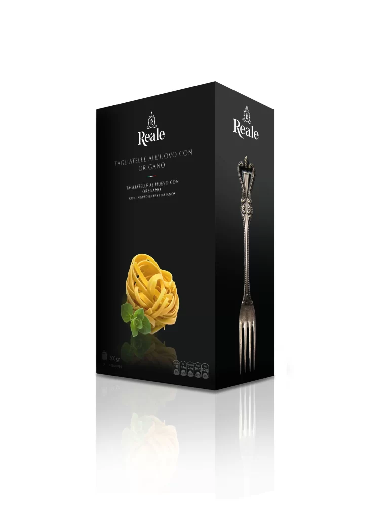 Pasta Tagliatelle Reale Black Elegant