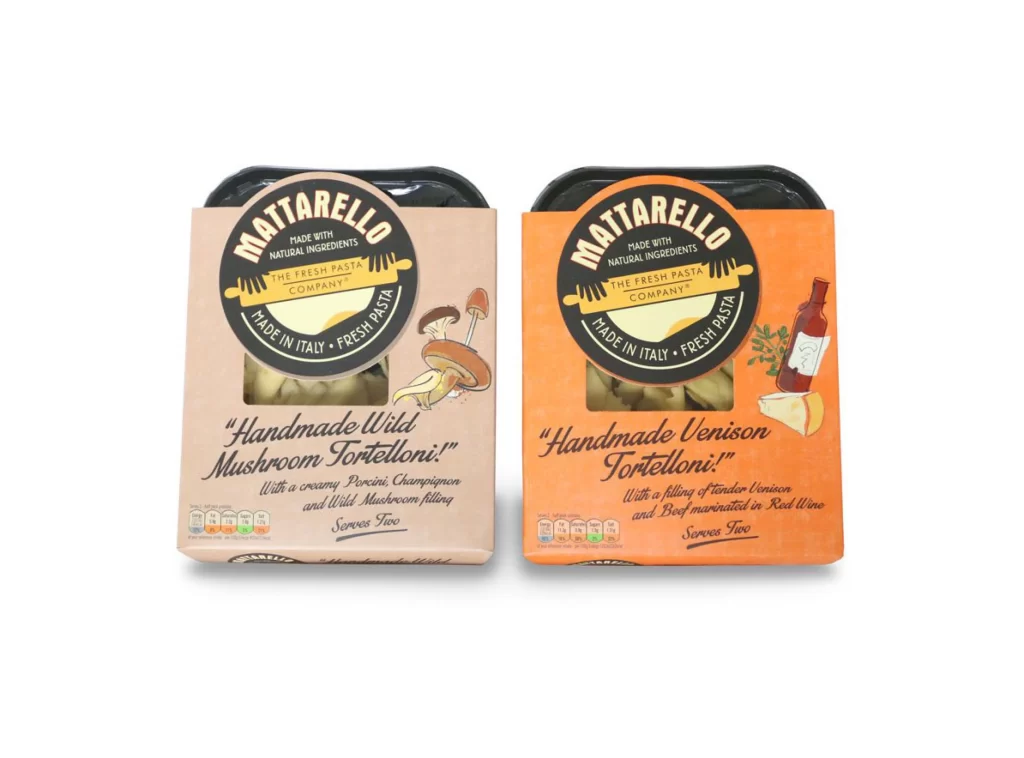 Pasta Tortelloni Mattarello Natural Ingredients Handmade