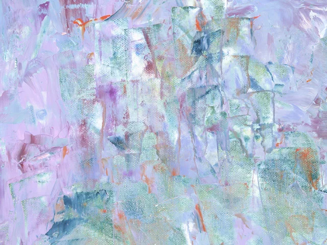 Pastel Impasto Oil Painting Texture Soft Brushstrokes Dreamy gray Mood