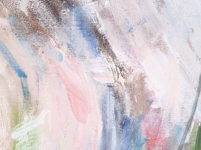 Pastel Impasto Oil Painting Texture Soft Brushstrokes Dreamy white Mood