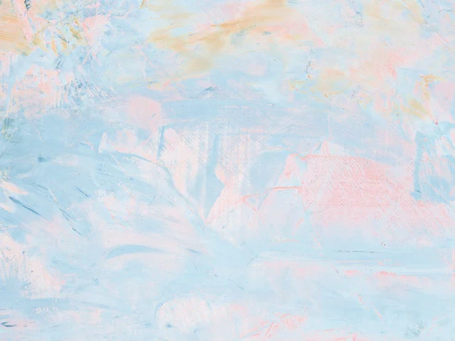 Pastel Impasto Oil Painting Texture Soft Brushstrokes Dreamy white Mood