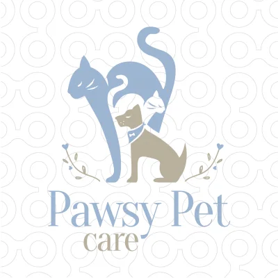 Pawsy Pet care Pet food Dog Cat Blue White