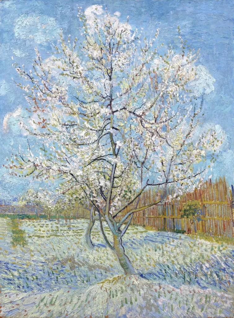 Peach Trees in Blossom Van Gogh