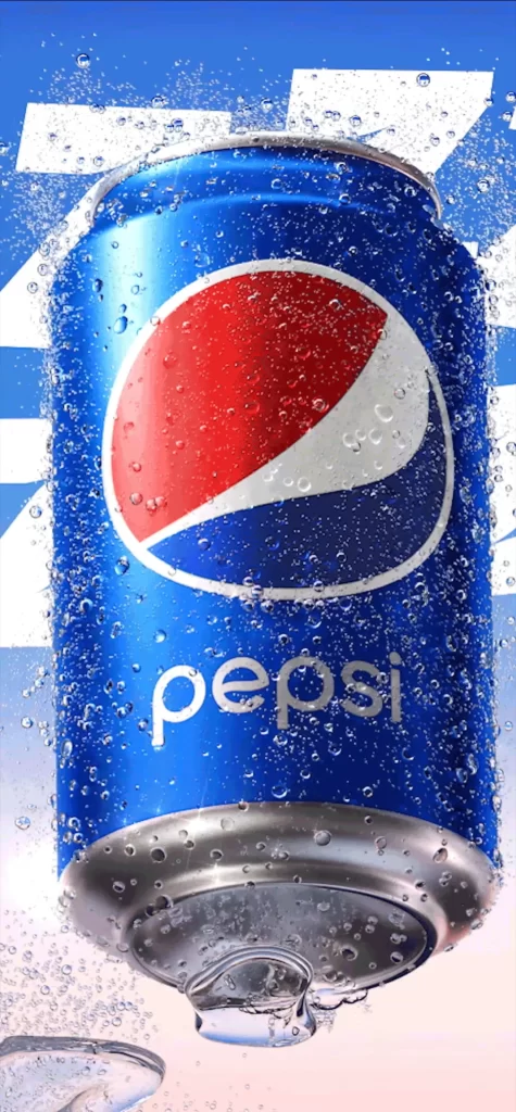Pepsi Can Beverage Logo Branding Advertising