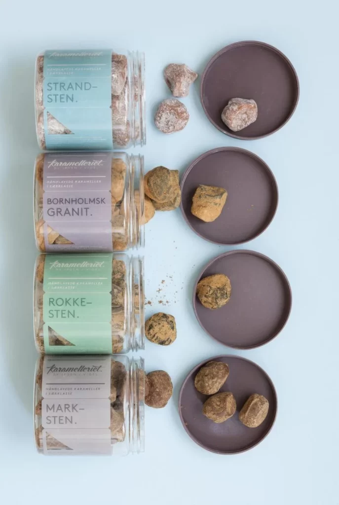 Pet treats Karamelleriet Handcrafted Caramel Rocks Natural Stones