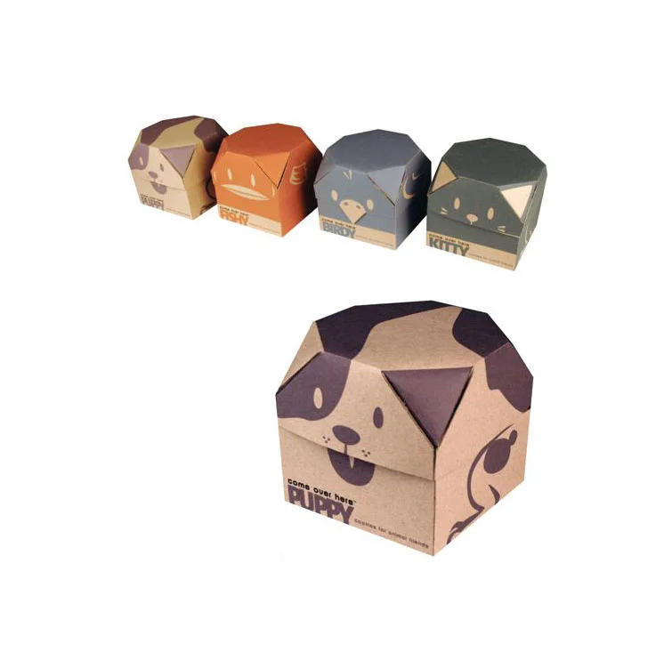 Pet Treats Puppy Kitten Dog Food Cat Food Animal Faces Colorful Packaging