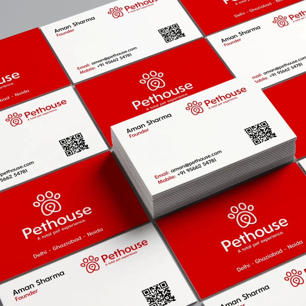Pethouse Pet Treats Red White Logo
