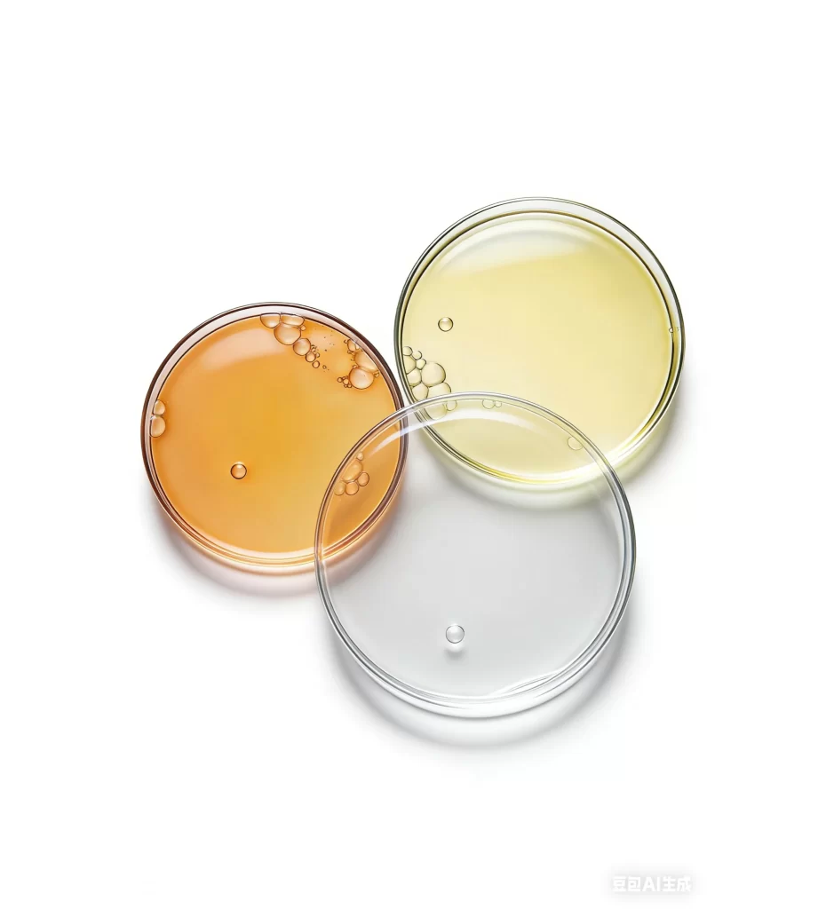 PetriDishes Liquid Bubbles Transparent