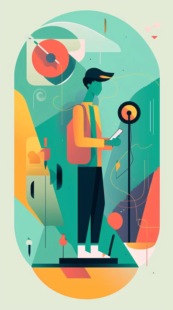 Photographer Green Yellow Abstract Digital