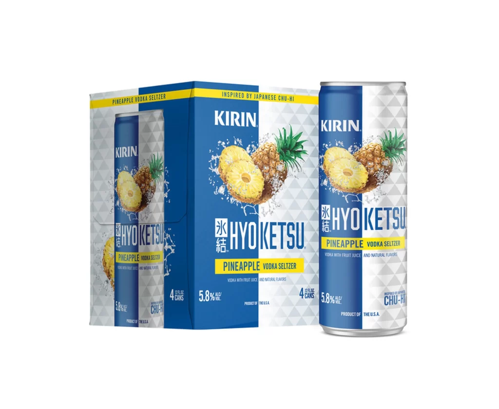 Pineapple Vodka Seltzer Packaging