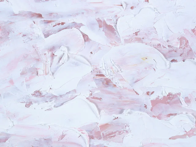 Pink Impasto Oil Painting Texture Rough Palette Knife