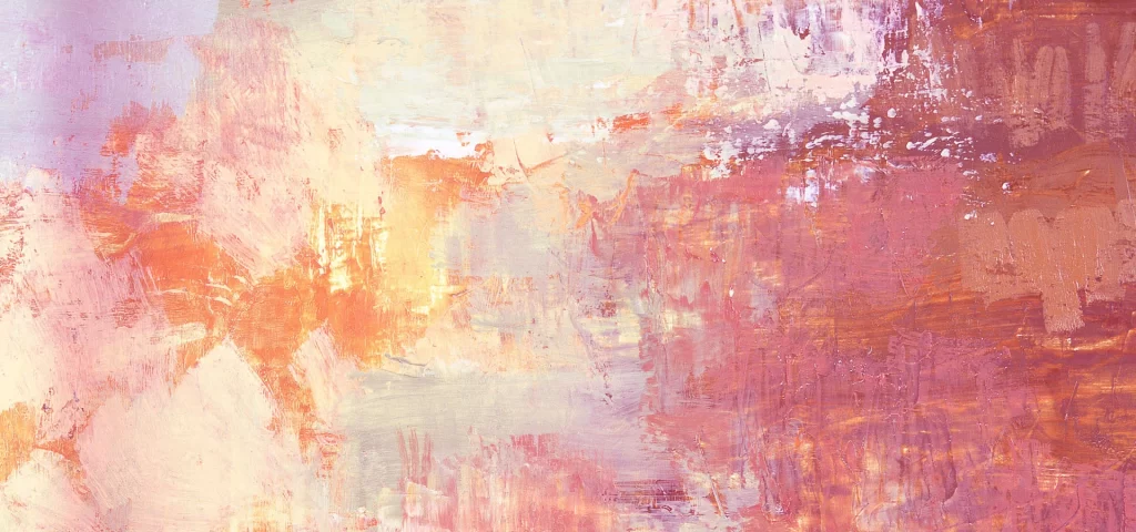 Pink Impasto Oil Painting Texture Soft Brushstrokes