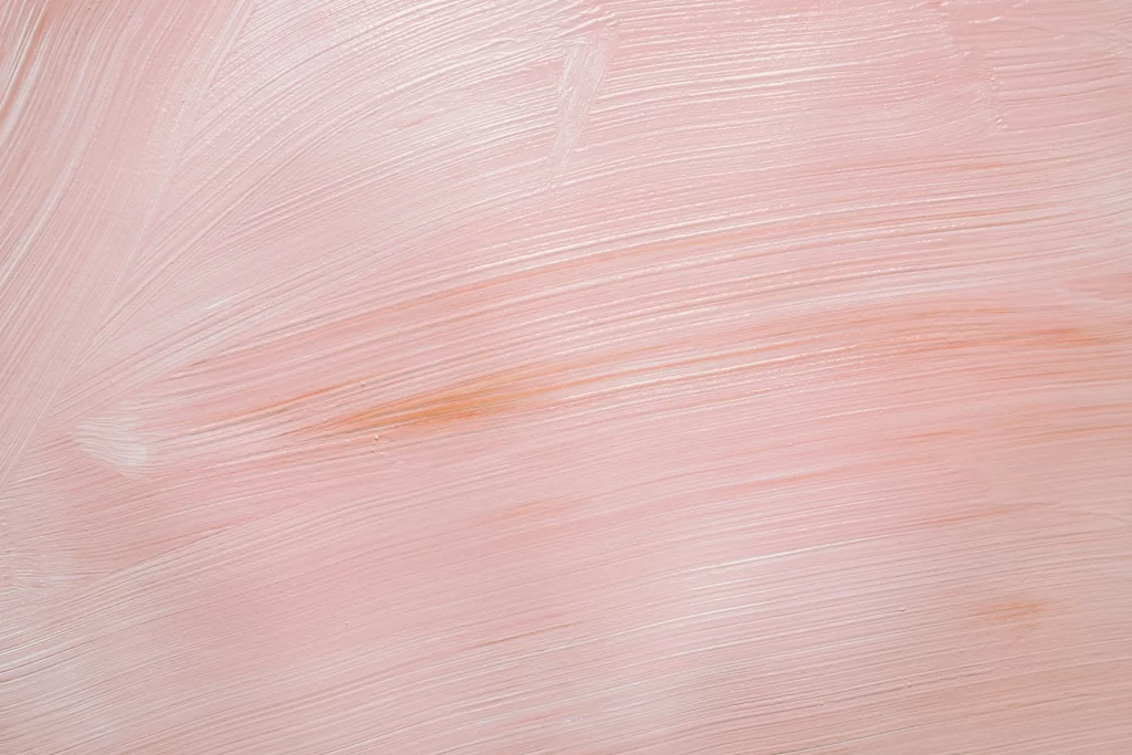 Pink Impasto Oil Painting Texture Smooth Brushstrokes