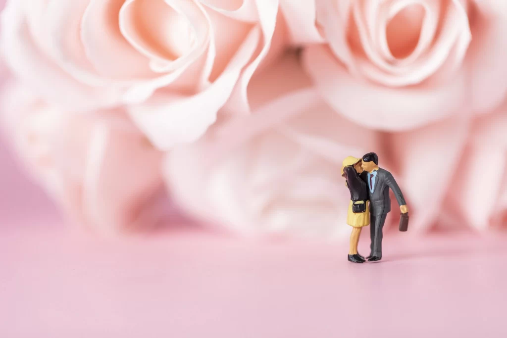 Pink Rose Petals Soft Pink Background