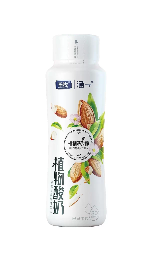 Plant Fermented Beverage Almond Probiotic Plant-Based Dairy-Free