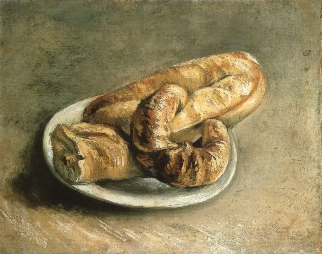 Plate with Bread Van Gogh