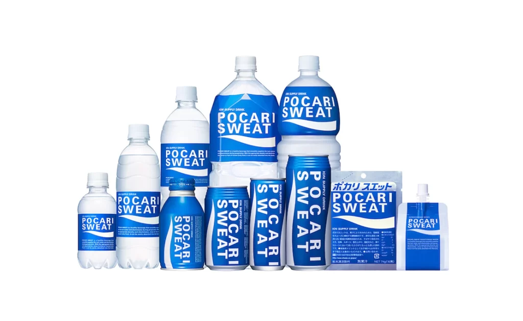 Pocari Sweat Bottles Packaging