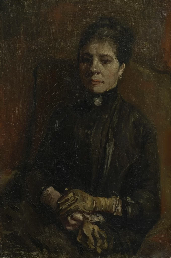 Portrait of a Woman Seated Van Gogh