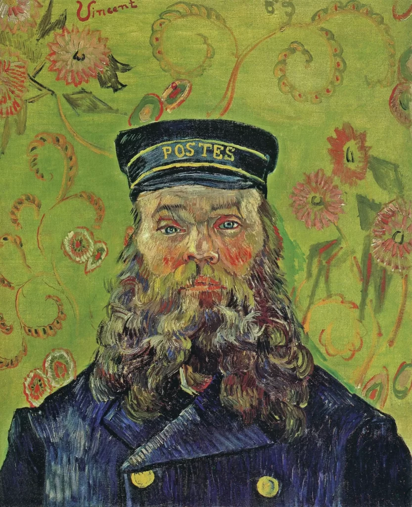 Portrait of the Postman Joseph Roulin Van Gogh