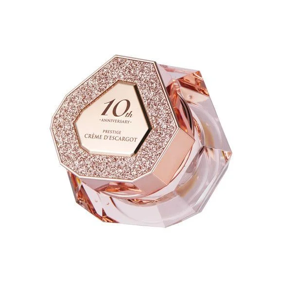 Prestige Cream Rose Gold Glitter Anniversary Design