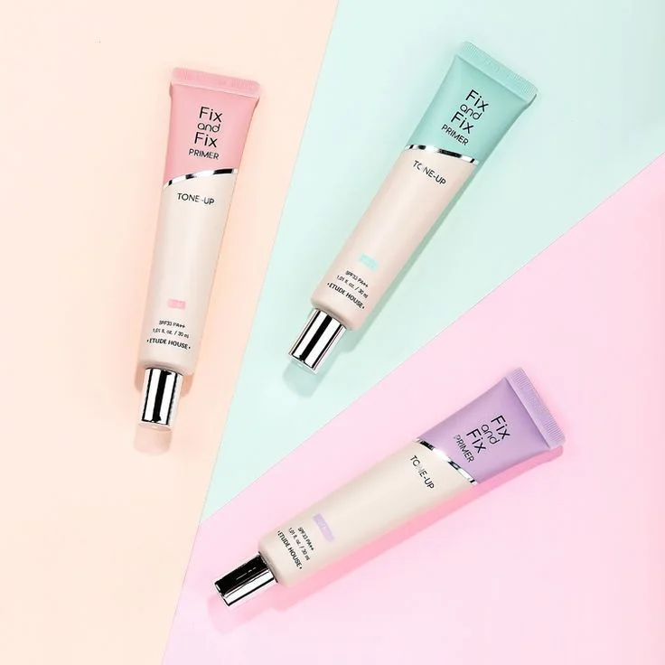 Primer Tubes Pastel Colorful Minimalist Design