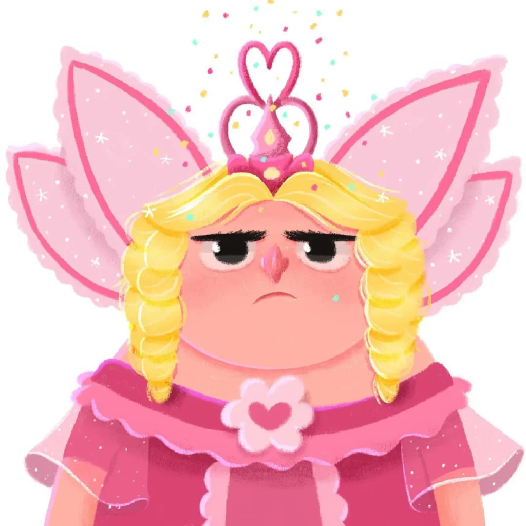 Princess Costume Crown Wings Fantasy Eleonore Pelluau