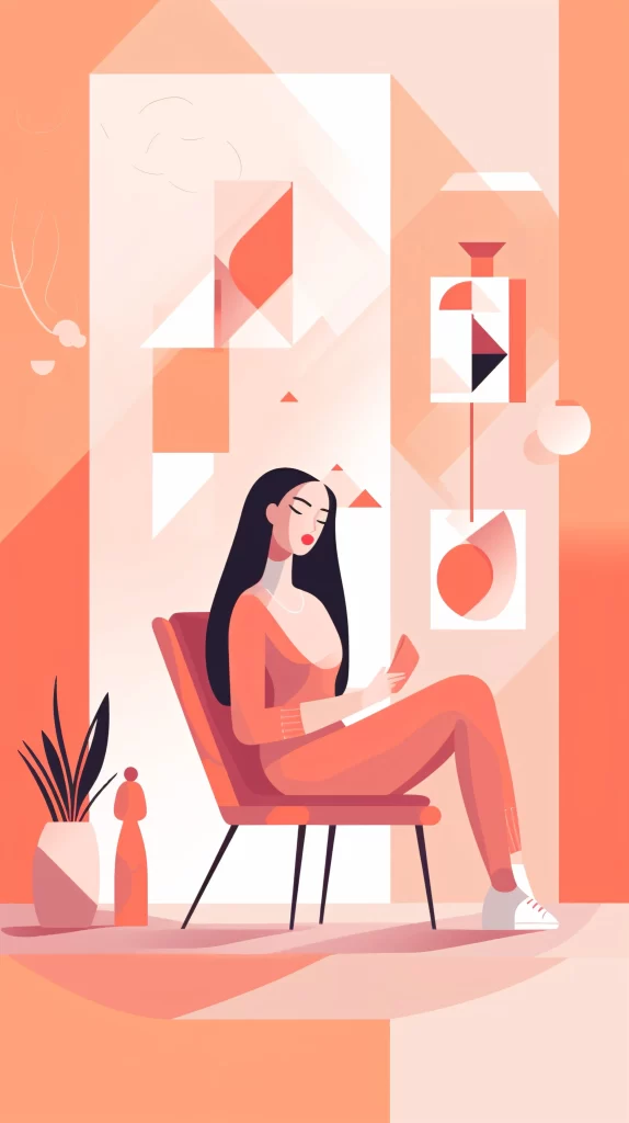Professional Orange Digital Abstract Modern