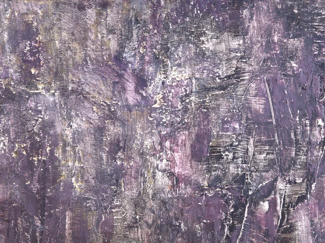 Purple Impasto Oil Painting Texture Rough Brushstrokes