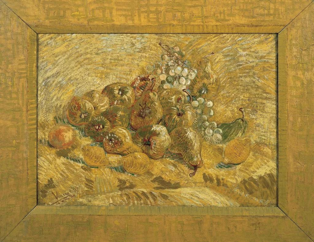 Quinces Lemons Pears and Grapes Van Gogh