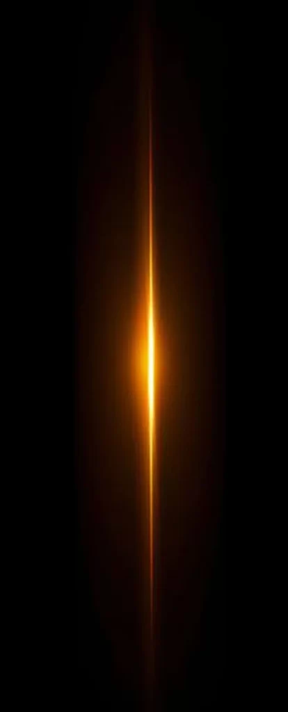 Radiant Golden Light Beam