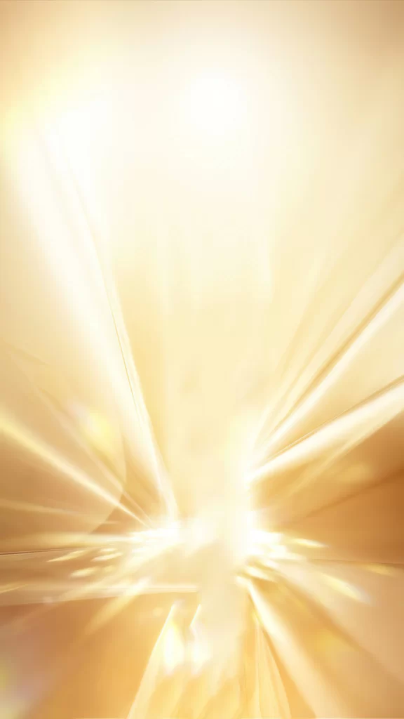 Radiant Light Golden Rays Bright Background Abstract Art Light Beam