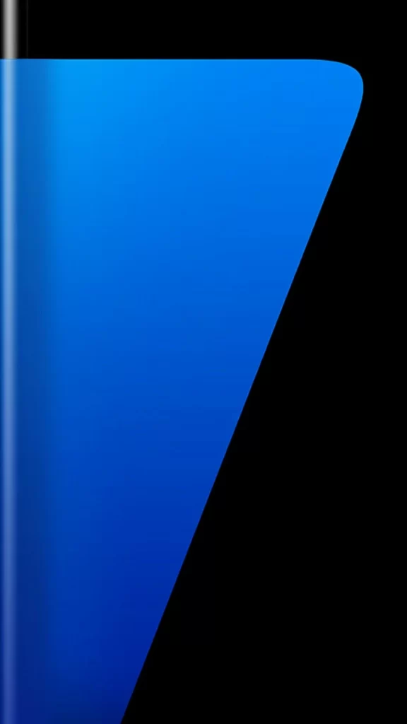 Radiant Royal Blue Gradient Diagonal Slice