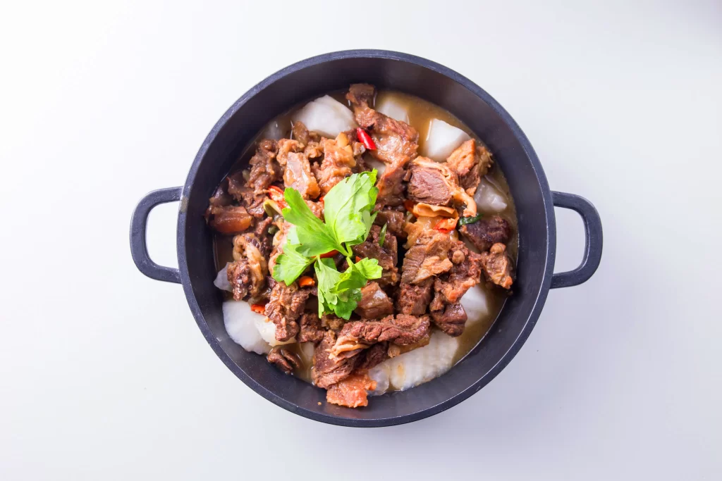 Radish Beef Brisket Stew Chaoshan Hot Pot Beef