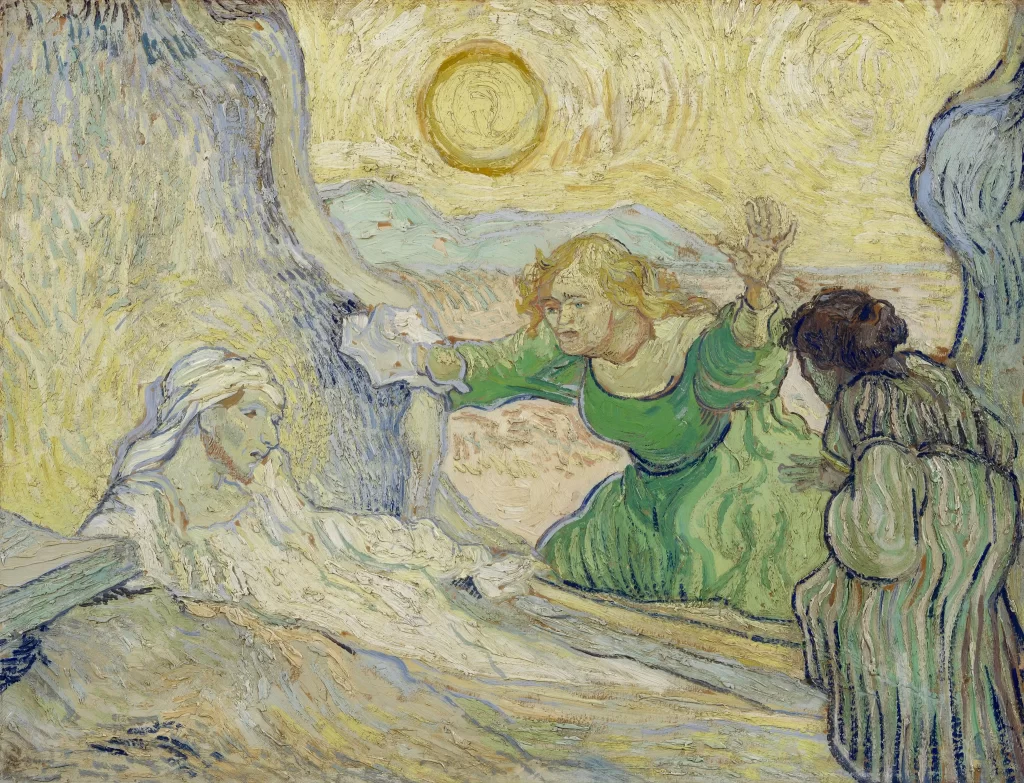 Raising of Lazarus Van Gogh