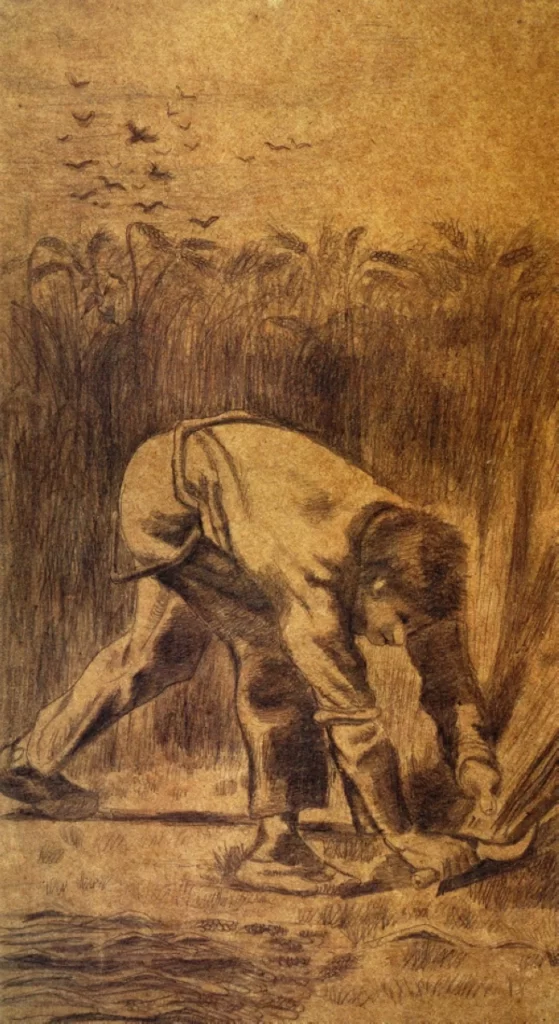 Reaper with Sickle Van Gogh