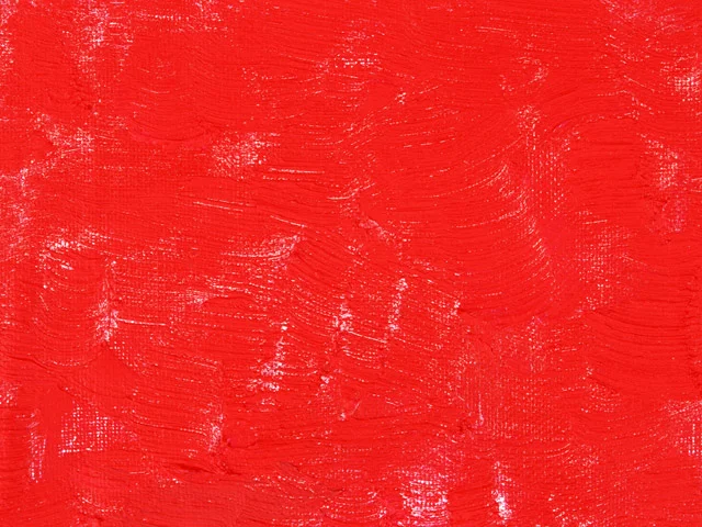 Red Impasto Oil Painting Texture Rough Brushstrokes