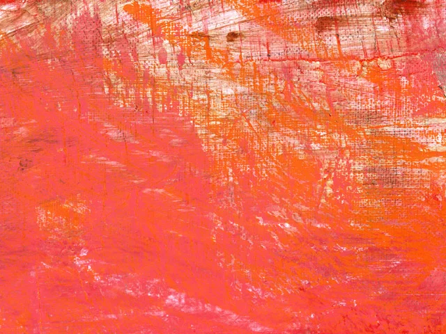 Red Impasto Oil Painting Texture Rough neutral Brushstrokes