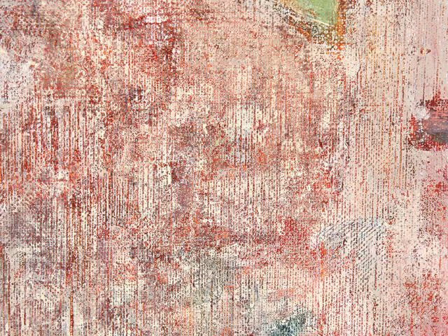 Red Impasto Oil Painting Texture Rough neutral Brushstrokes