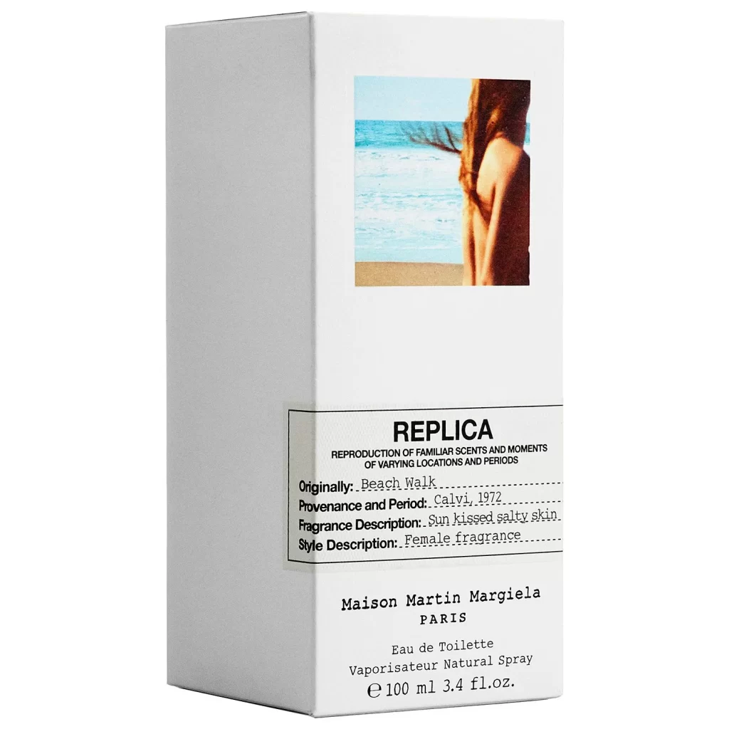 Replica Fragrance White Box Minimalist Clean Design