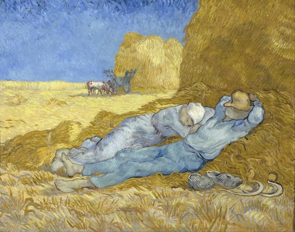 Resting after Work Van Gogh