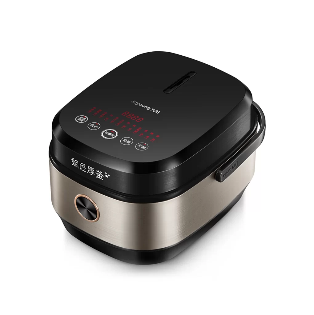 Rice Cooker Digital Display Stainless Steel Cooking Kitchen Appliance