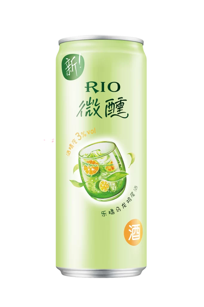 RIO Lime Beverage Alcohol Can