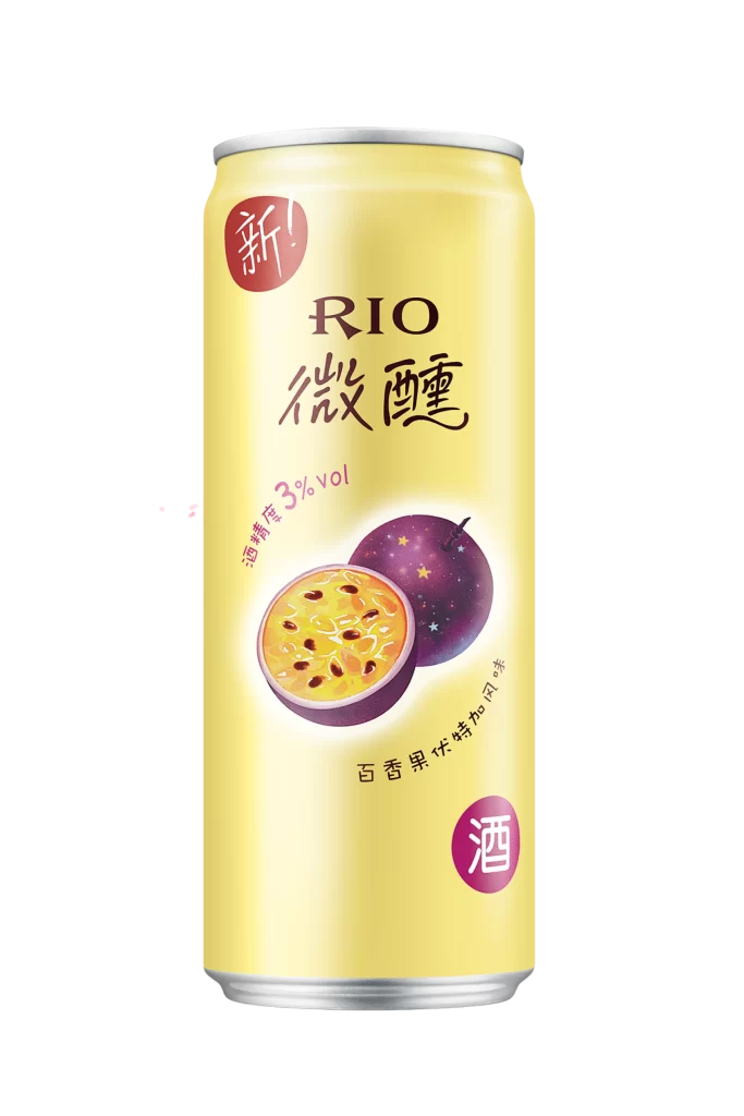 RIO PassionFruit Beverage Alcohol Can