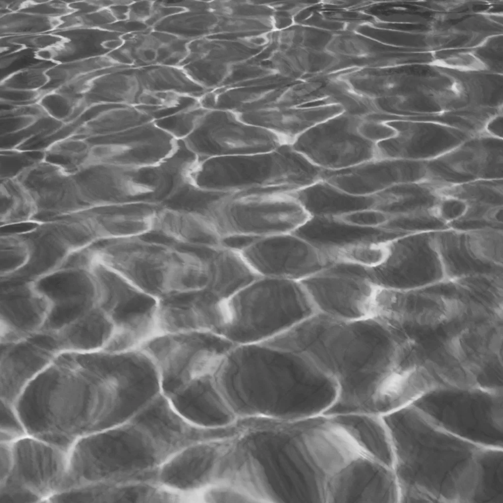 Rippling Water Surface Reflections Monochrome Patterns