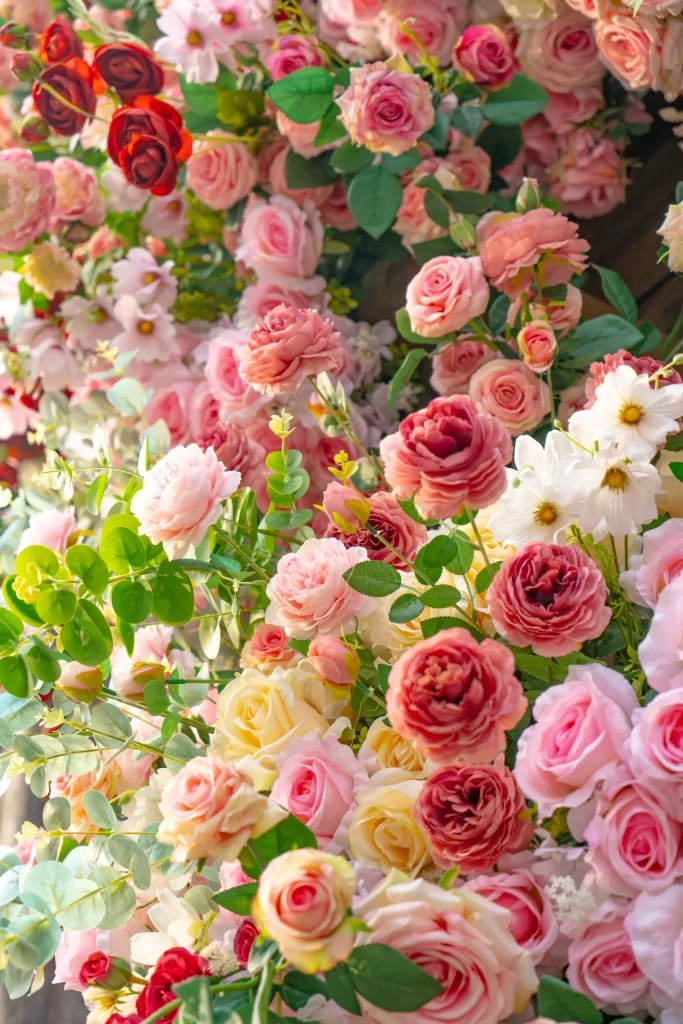 Rose Pink Red White Yellow Green
