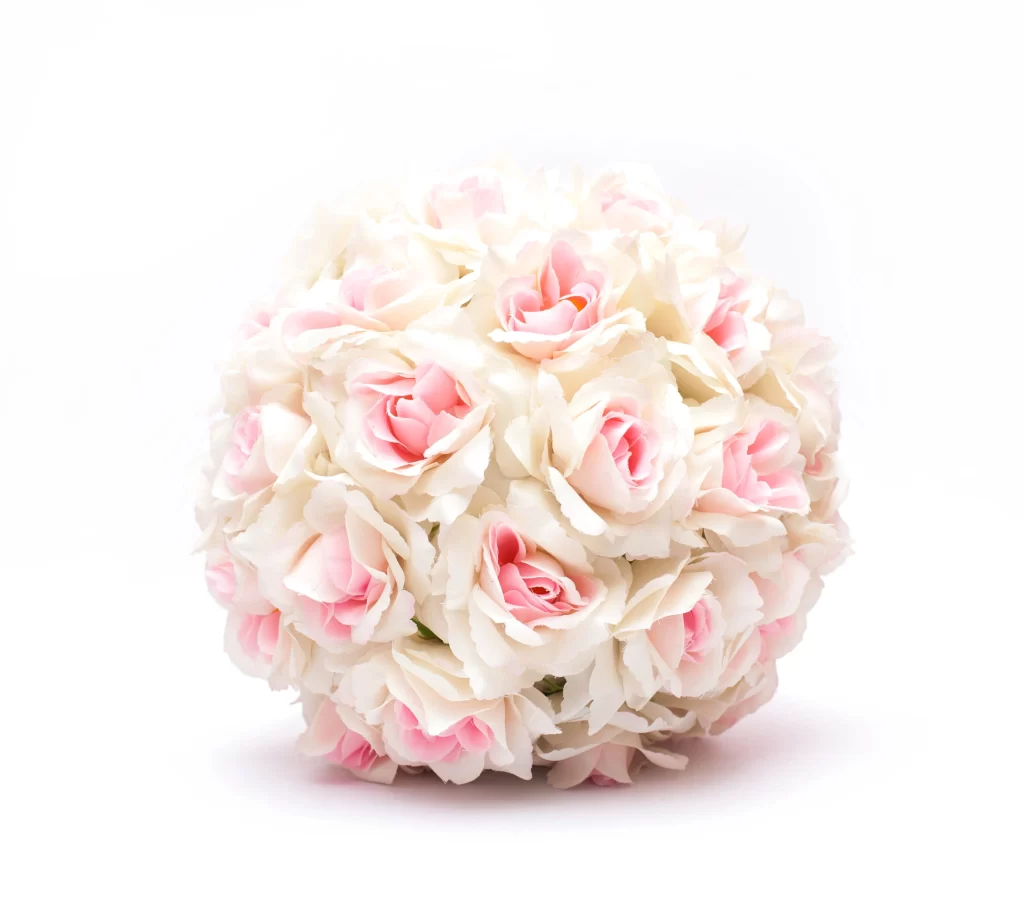 Rose Pink White Bouquet
